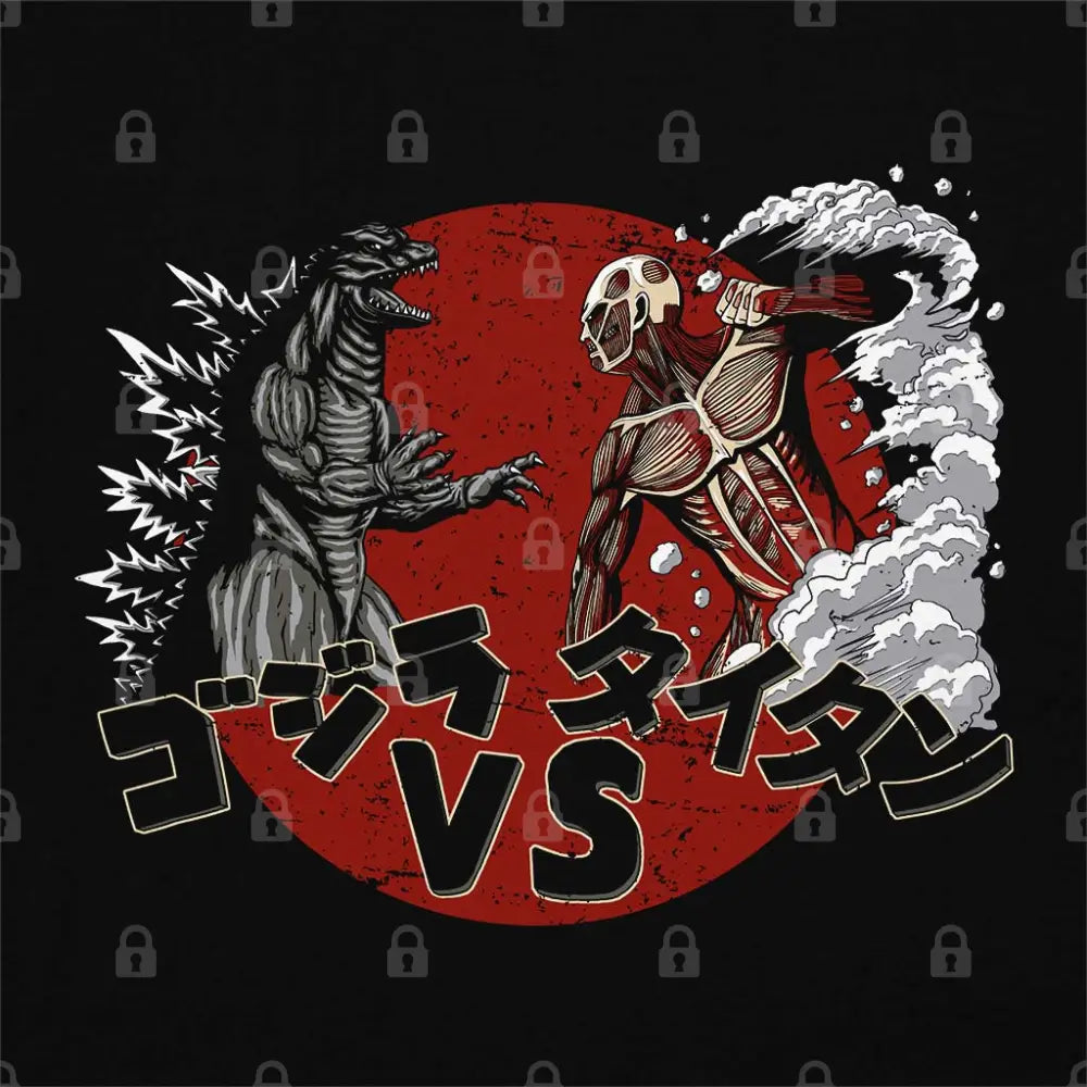 Battle of Titans T-Shirt | Anime T-Shirts