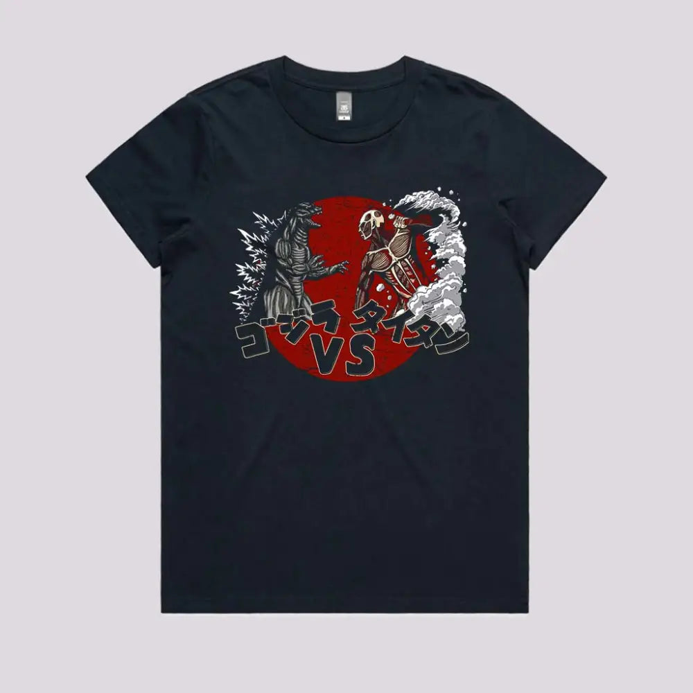 Battle of Titans T-Shirt | Anime T-Shirts