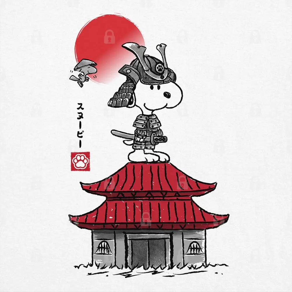 Beagle Samurai Sumi-E T-Shirt Adult Tee