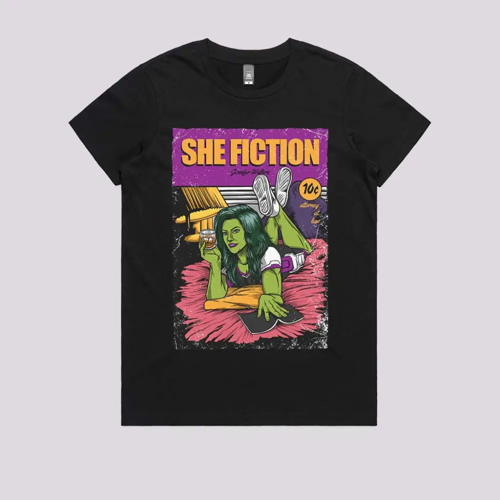 Beauty Green T-Shirt Womens / Black Xs Adult Tee