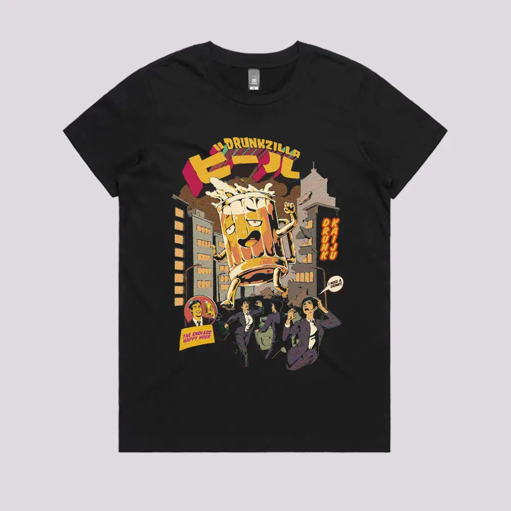 Beer Kaiju Attack T-Shirt | Funny T-Shirts
