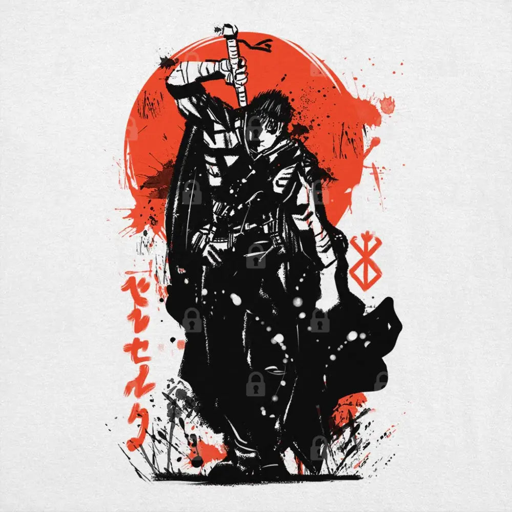 Berserk Sumi-e Hoodie | Anime T-Shirts