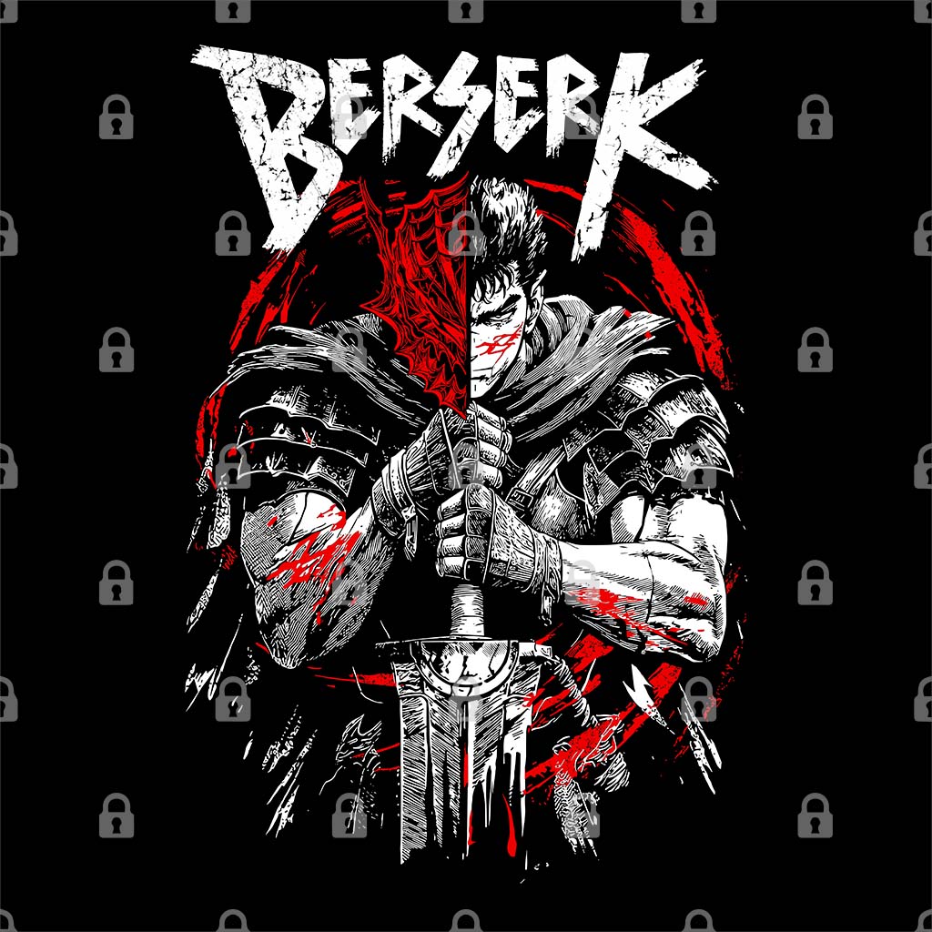Guts Black Swordsman Graphic Tee