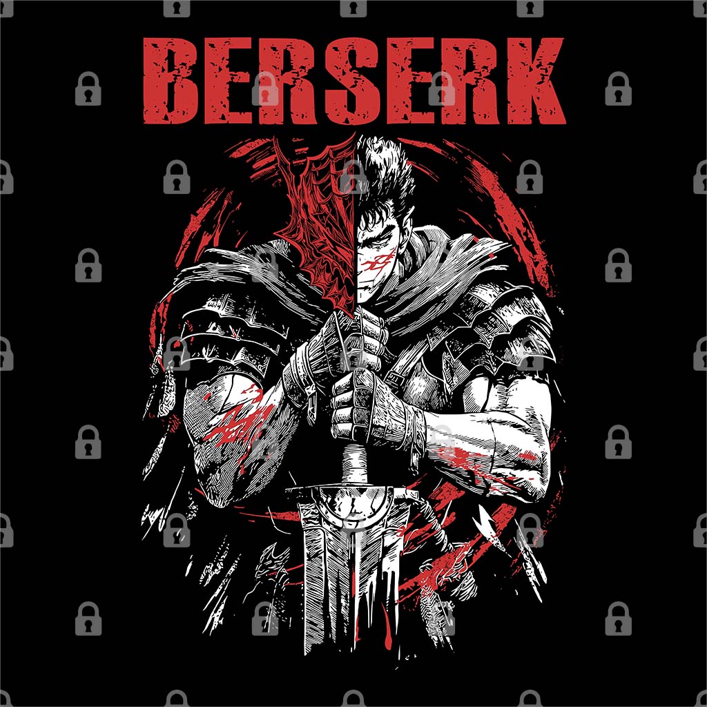 Guts Black Swordsman Graphic Tee