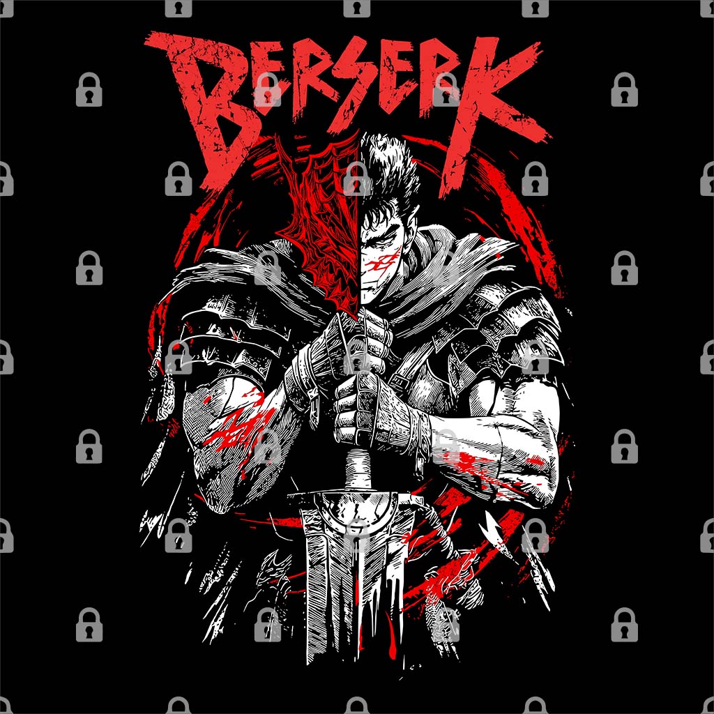 Guts Black Swordsman Graphic Tee