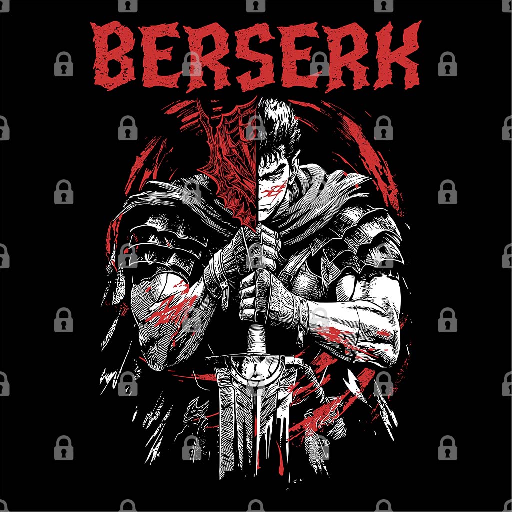 Guts Black Swordsman Graphic Tee