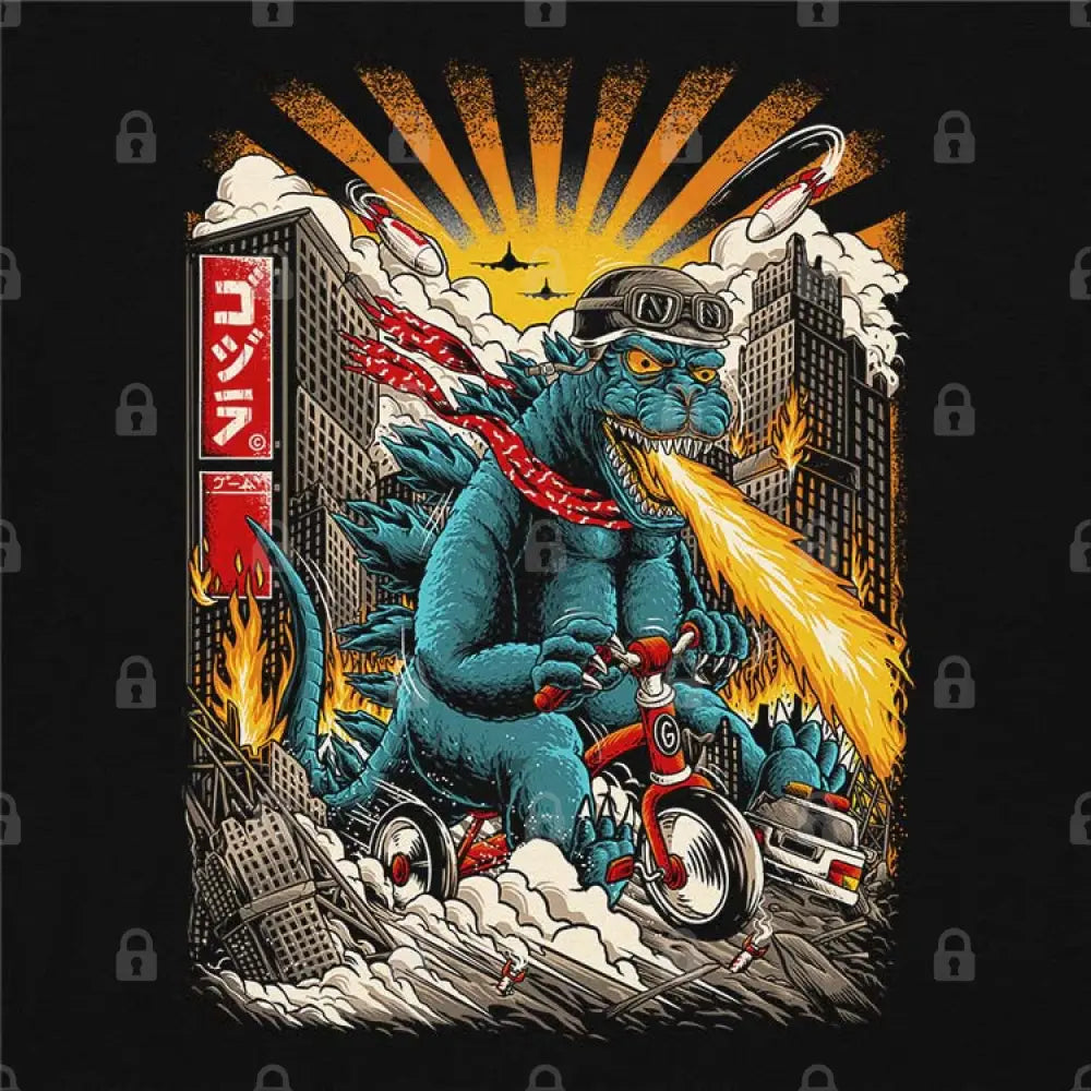 Bikezilla T-Shirt | Anime T-Shirts