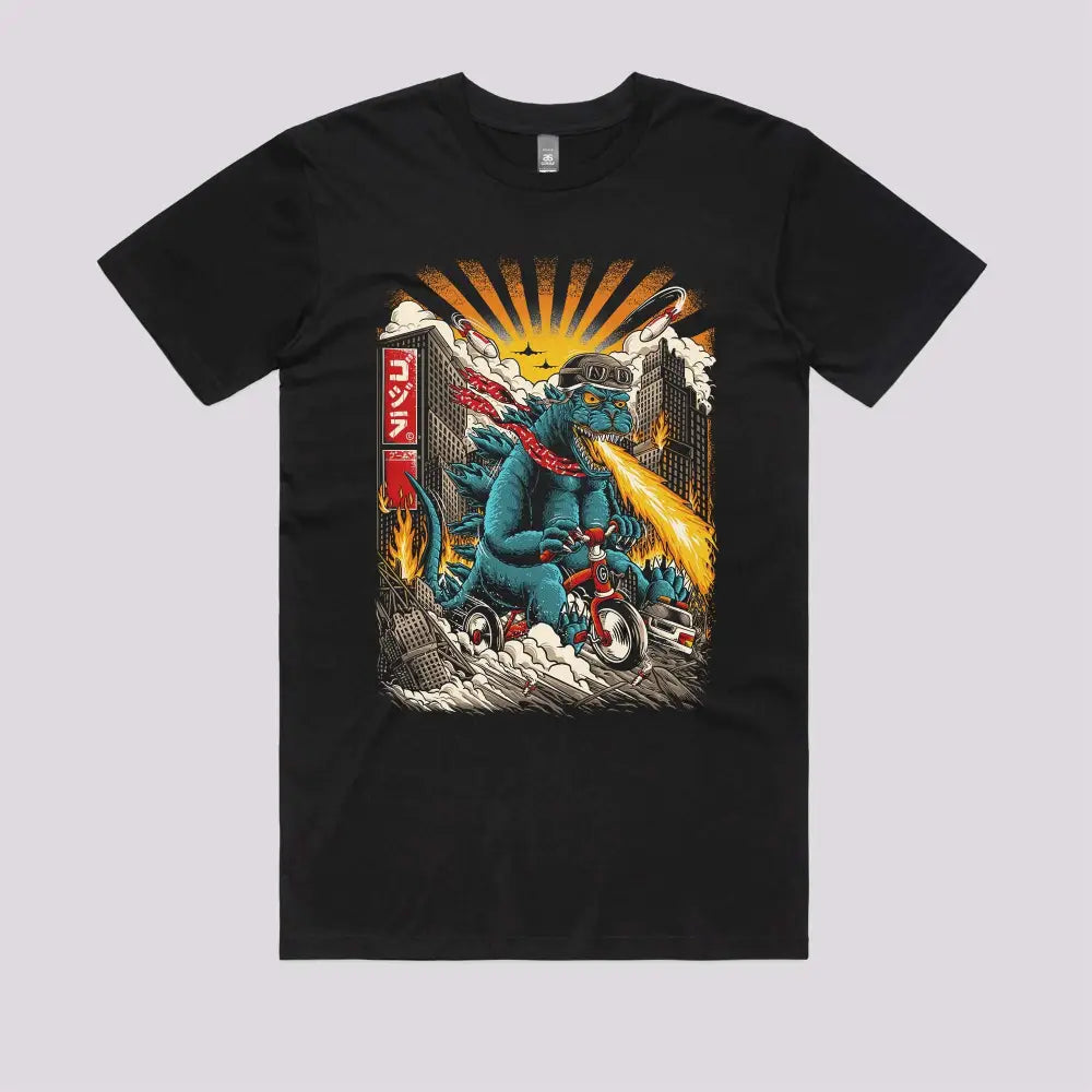 Bikezilla T-Shirt | Anime T-Shirts