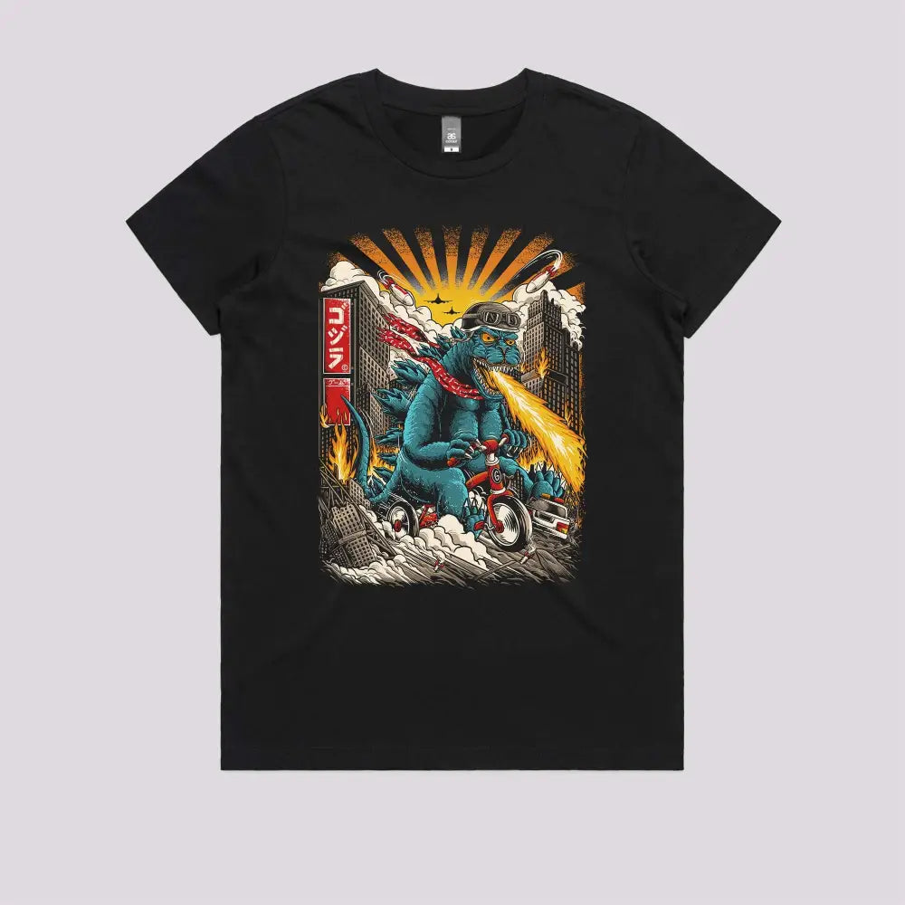 Bikezilla T-Shirt | Anime T-Shirts