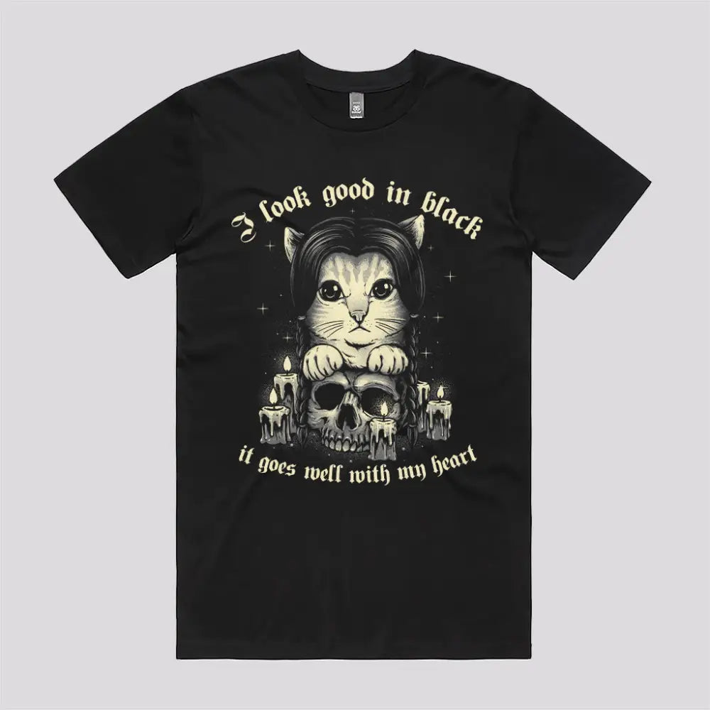 Black Heart T-Shirt - Limitee Apparel