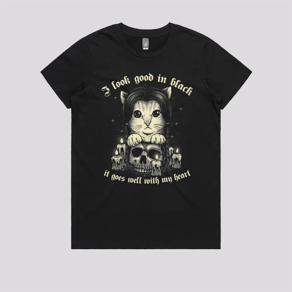 Black Heart T-Shirt - Limitee Apparel