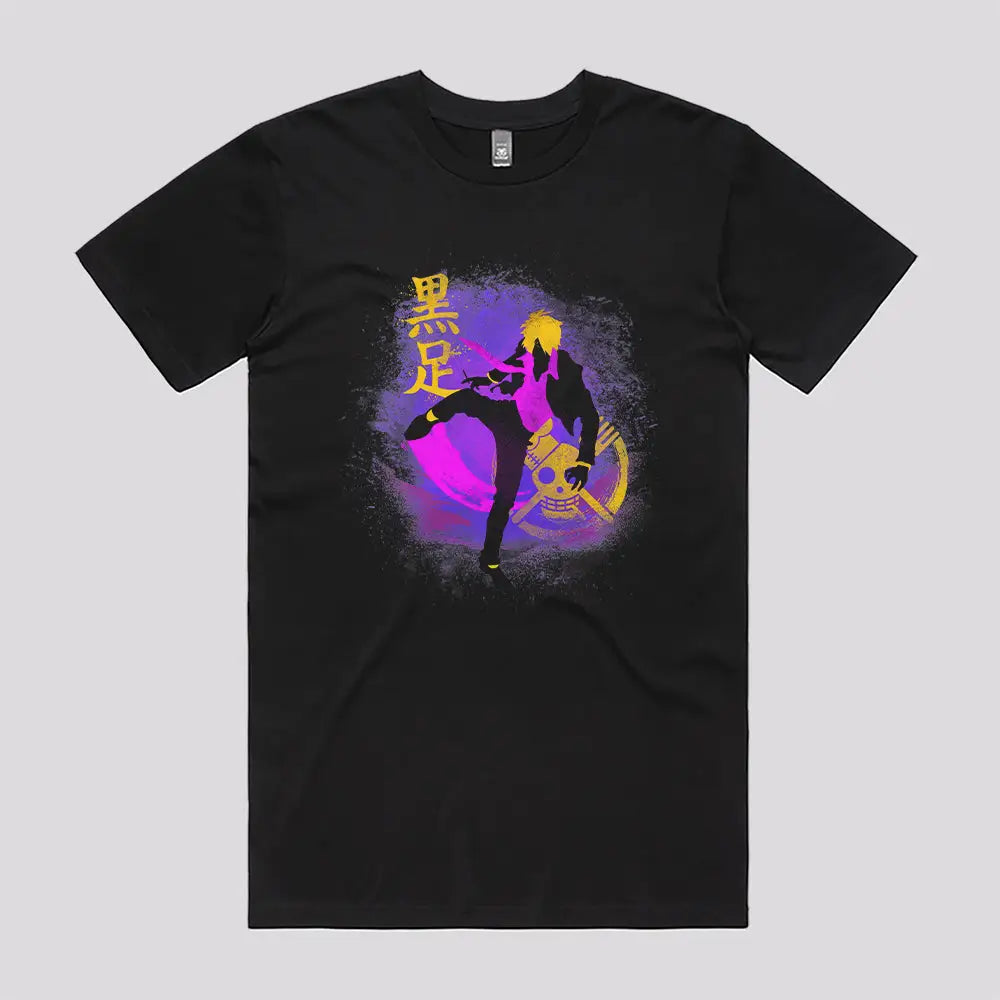 Black Leg T-Shirt | Anime T-Shirts