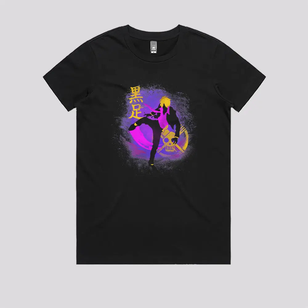 Black Leg T-Shirt | Anime T-Shirts