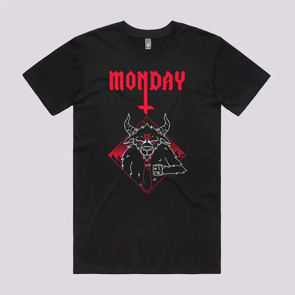 Black Monday T-Shirt - Limitee Apparel