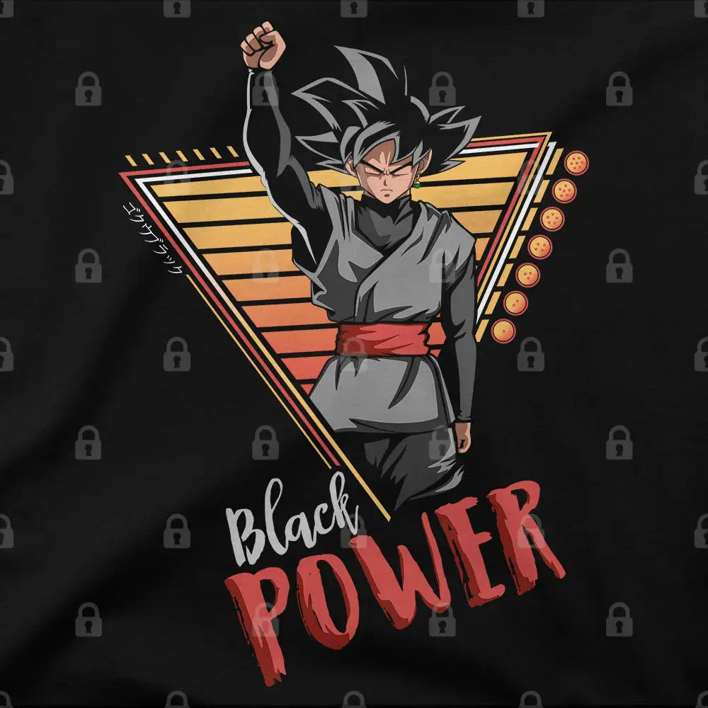 Black Power T-Shirt | Anime T-Shirts