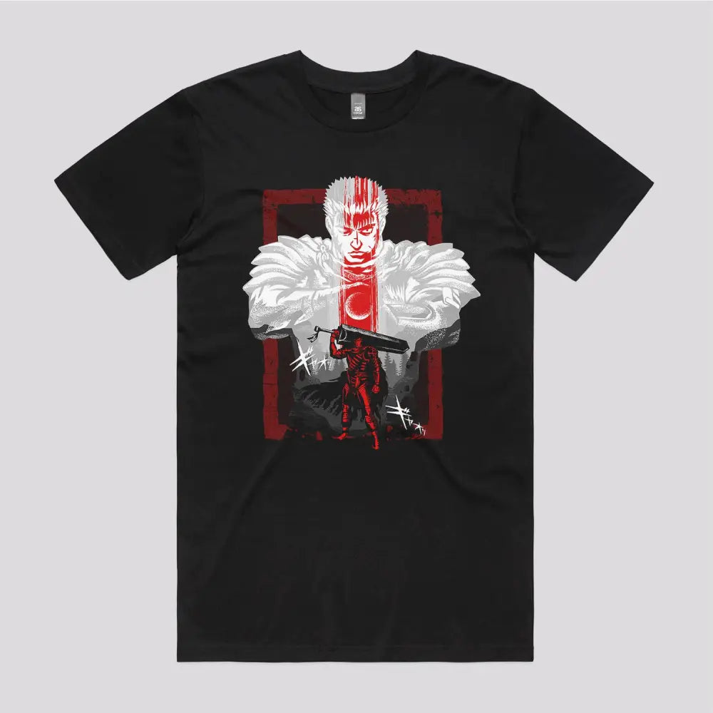 Black Swordsman T-Shirt | Anime T-Shirts