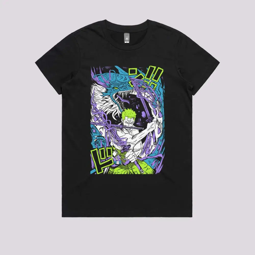 Blue Dragon Swordsman T-Shirt | Anime T-Shirts