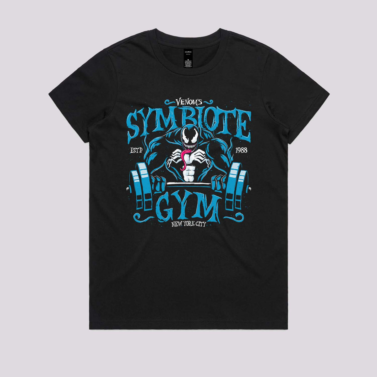 Blue Symbiote Gym T-Shirt