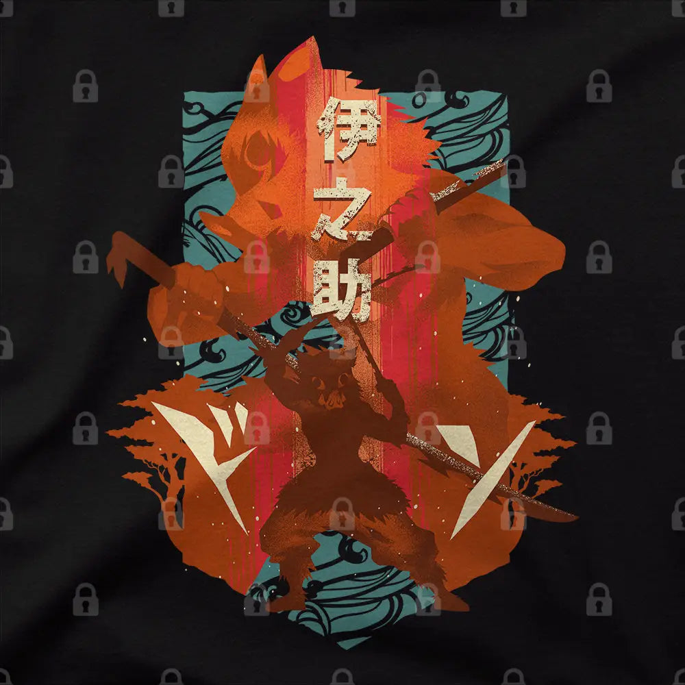 Boar-Mask Inosuke T-Shirt | Anime T-Shirts