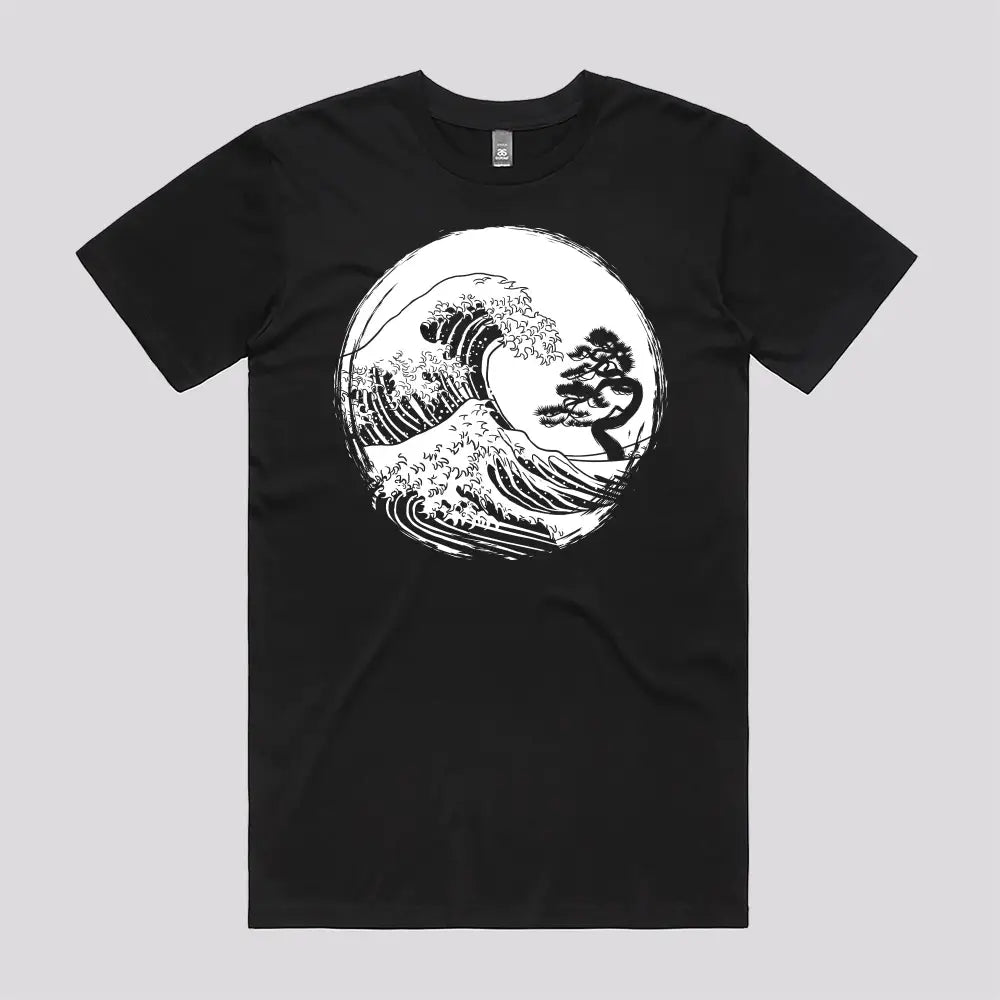 Bonsai Wave T-Shirt - Limitee Apparel