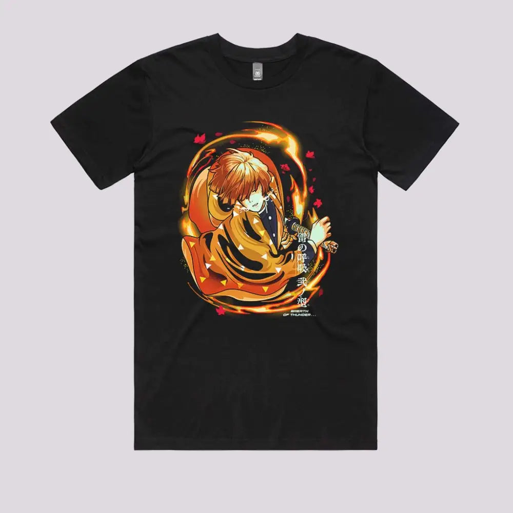 Breath of Thunder T-Shirt | Anime T-Shirts