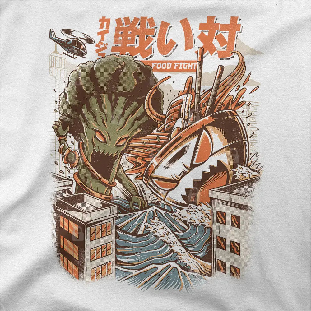 Brocco vs Ramen Kaijus T-Shirt - Limitee Apparel