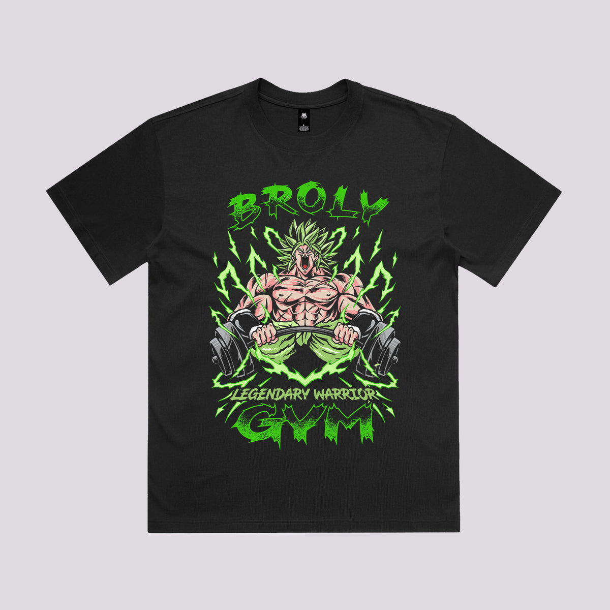 Legendary Saiyan Warrior Gym T-Shirt | Oversized Anime Gym T-Shirts