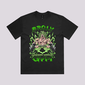 Legendary Saiyan Warrior Gym T-Shirt | Oversized Anime Gym T-Shirts