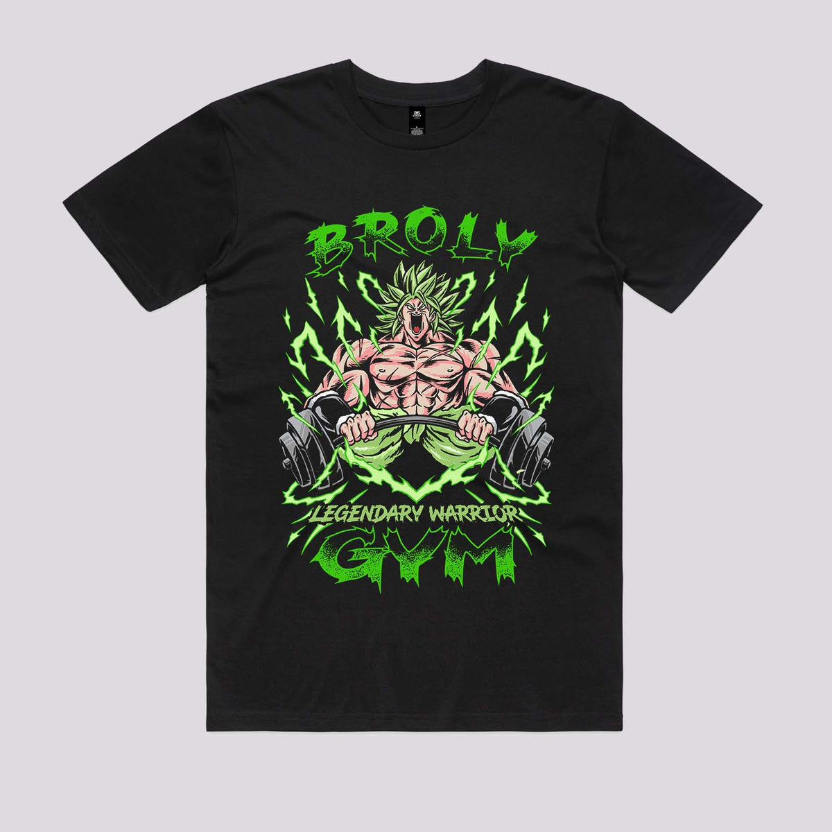 Legendary Saiyan Warrior Gym T-Shirt | Cool Anime Gym T-Shirts