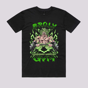 Legendary Saiyan Warrior Gym T-Shirt | Cool Anime Gym T-Shirts