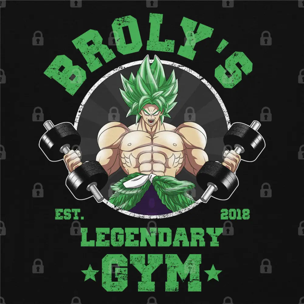 Broly's Legendary Gym T-Shirt | Anime T-Shirts