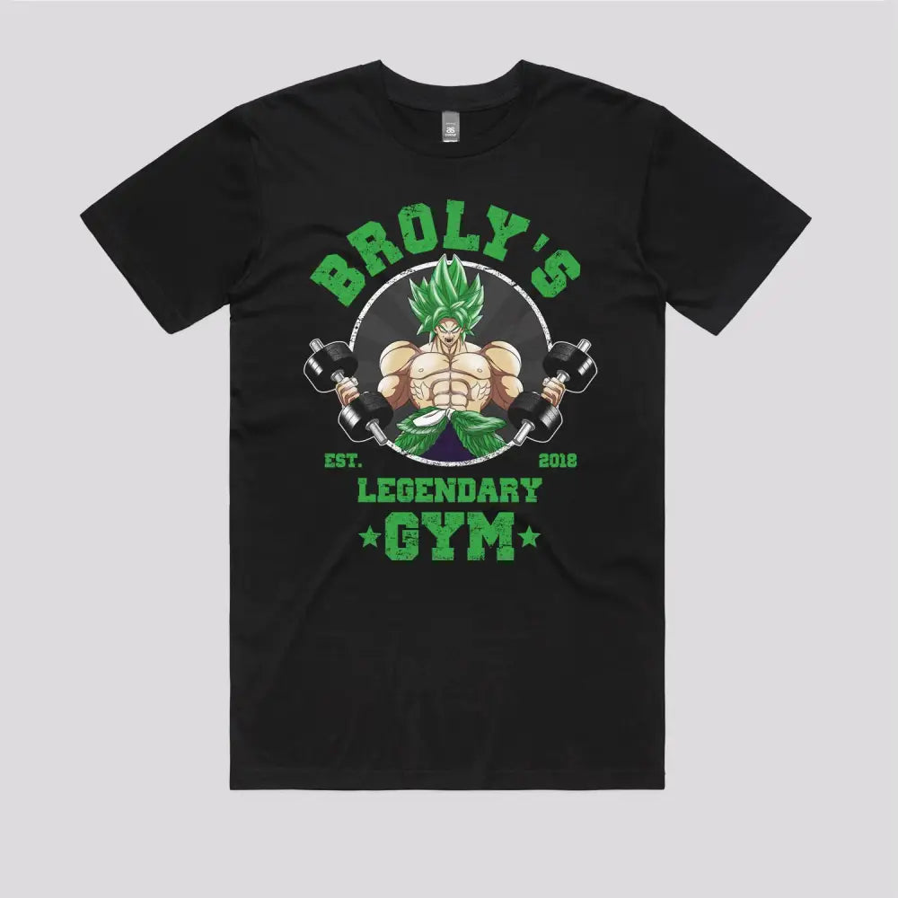 Broly's Legendary Gym T-Shirt | Anime T-Shirts