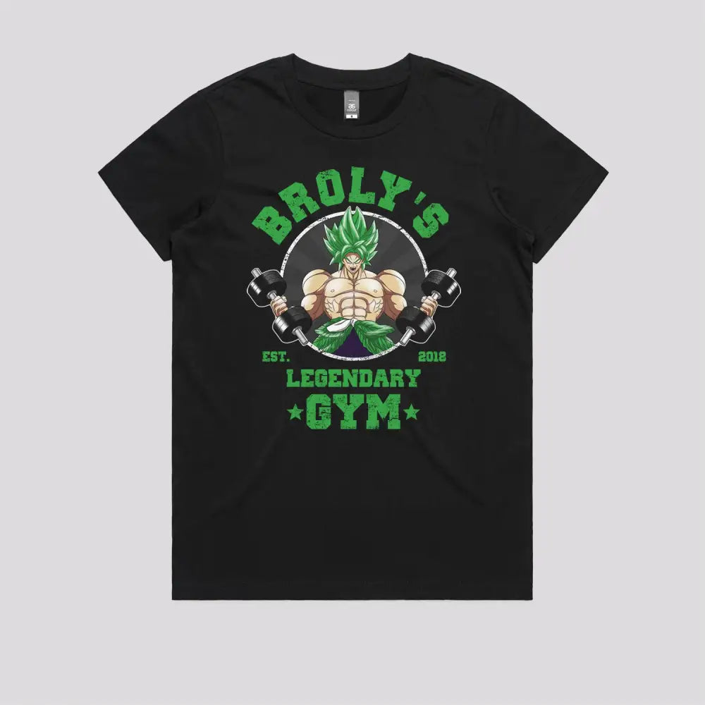 Broly&#39;s Legendary Gym T-Shirt | Anime T-Shirts