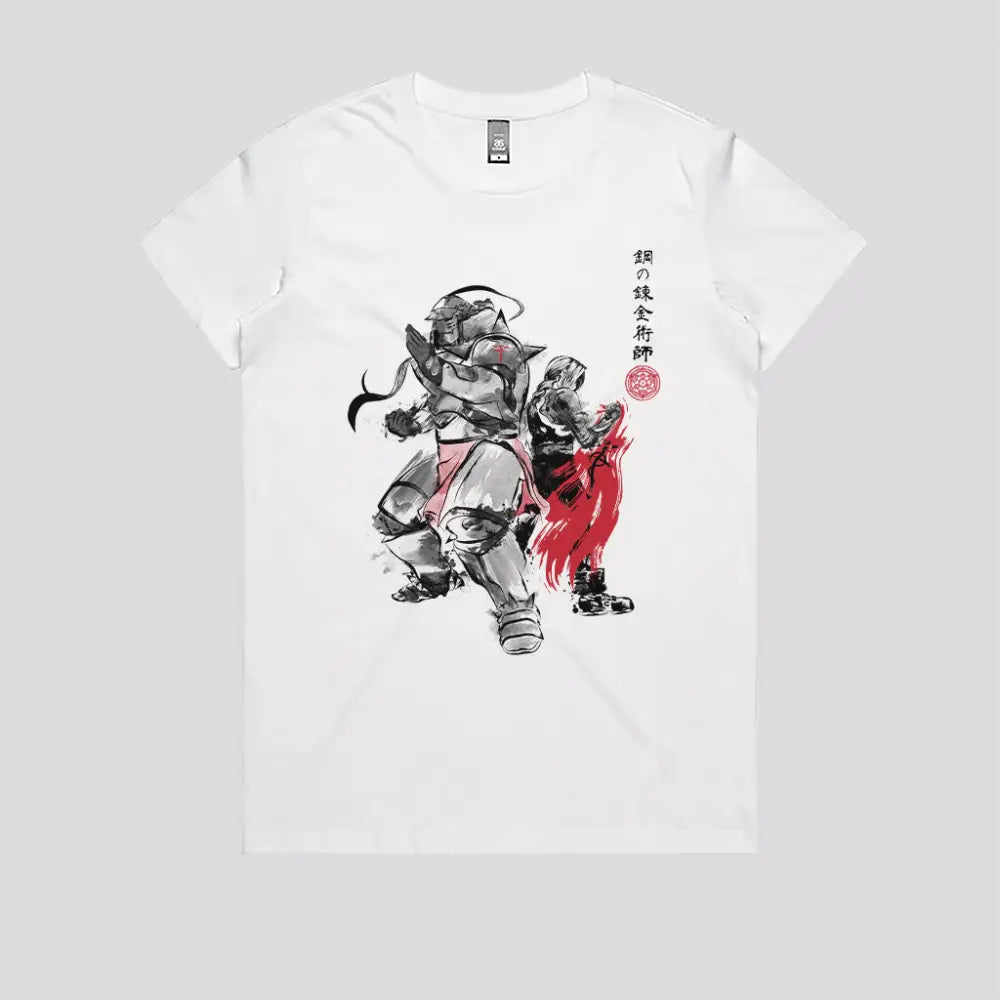 Brotherhood Sumi-e T-Shirt | Anime T-Shirts