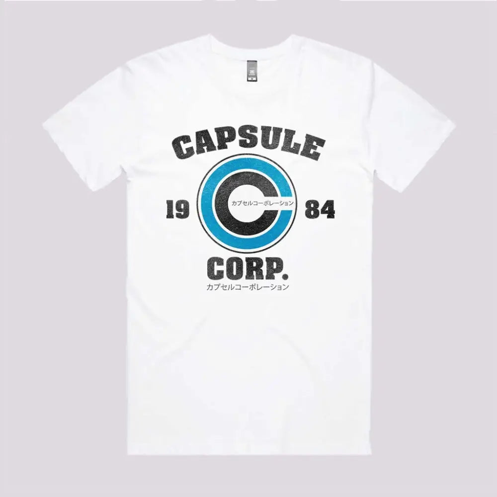 Capsule Corp T-Shirt | Anime T-Shirts