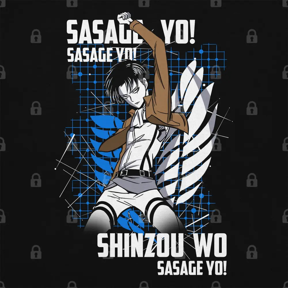 Captain Levi Attack T-Shirt | Anime T-Shirts