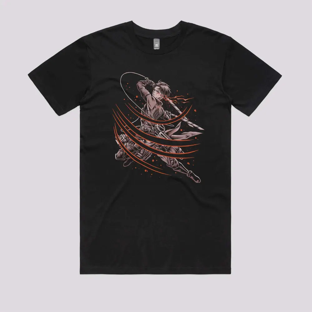 Captain Levi T-Shirt | Anime T-Shirts