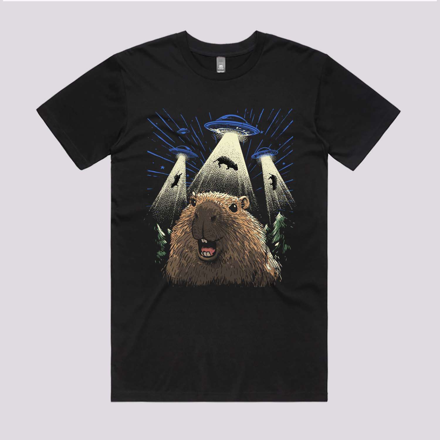 Capybara Abduction T-Shirt