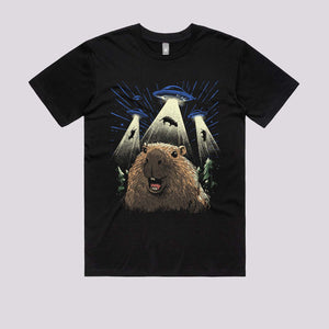 Capybara Abduction T-Shirt