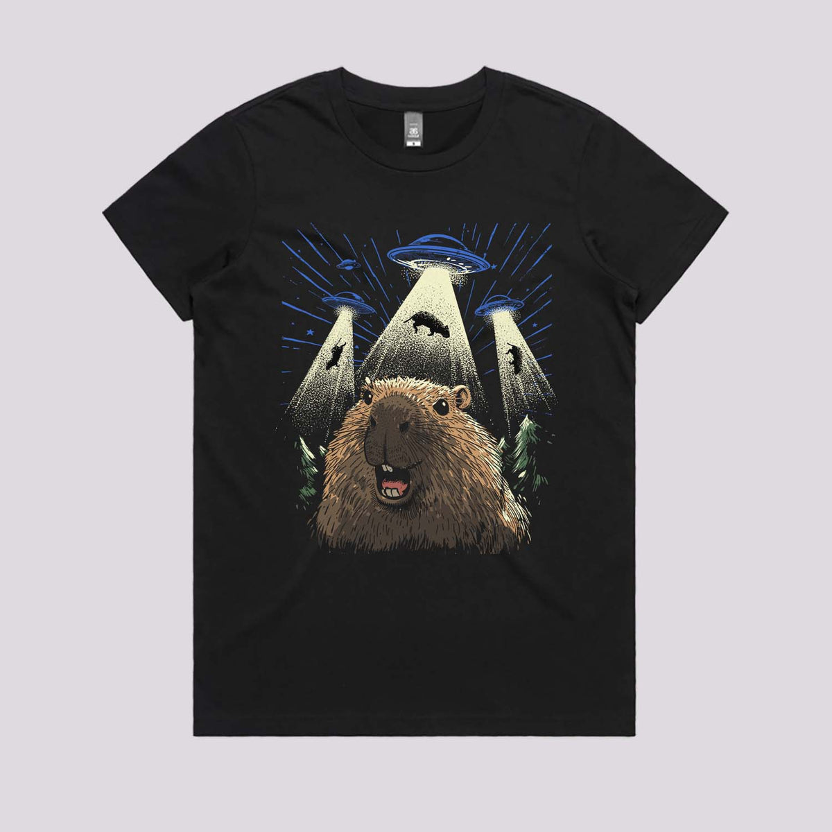 Capybara Abduction T-Shirt