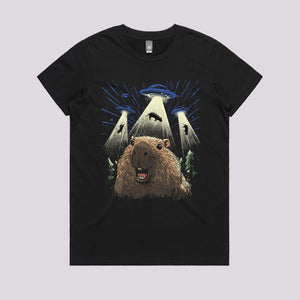Capybara Abduction T-Shirt