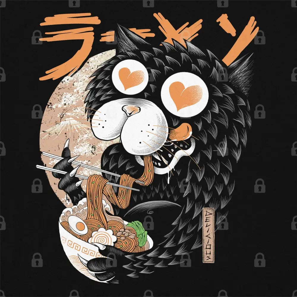 Cat Love Ramen T-Shirt - Limitee Apparel