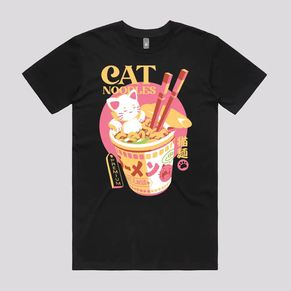 Cat Noodles T-Shirt - Limitee Apparel