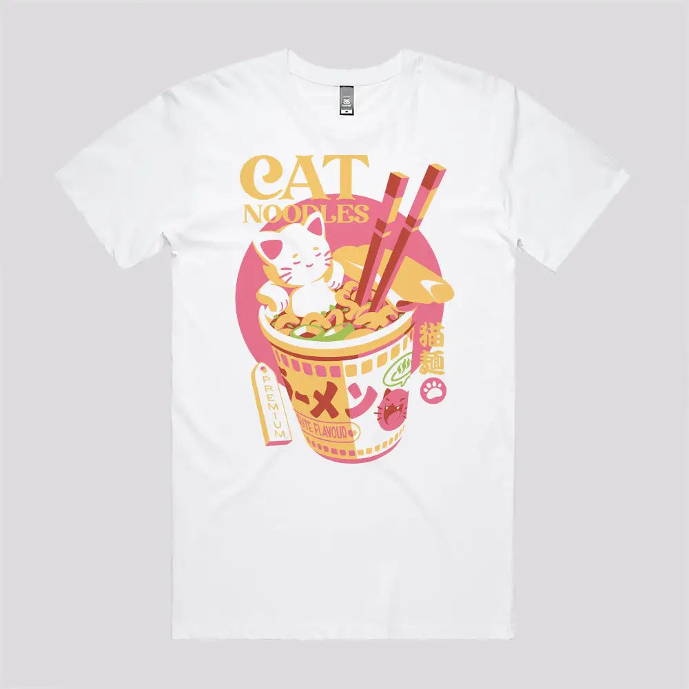 Cat Noodles T-Shirt - Limitee Apparel