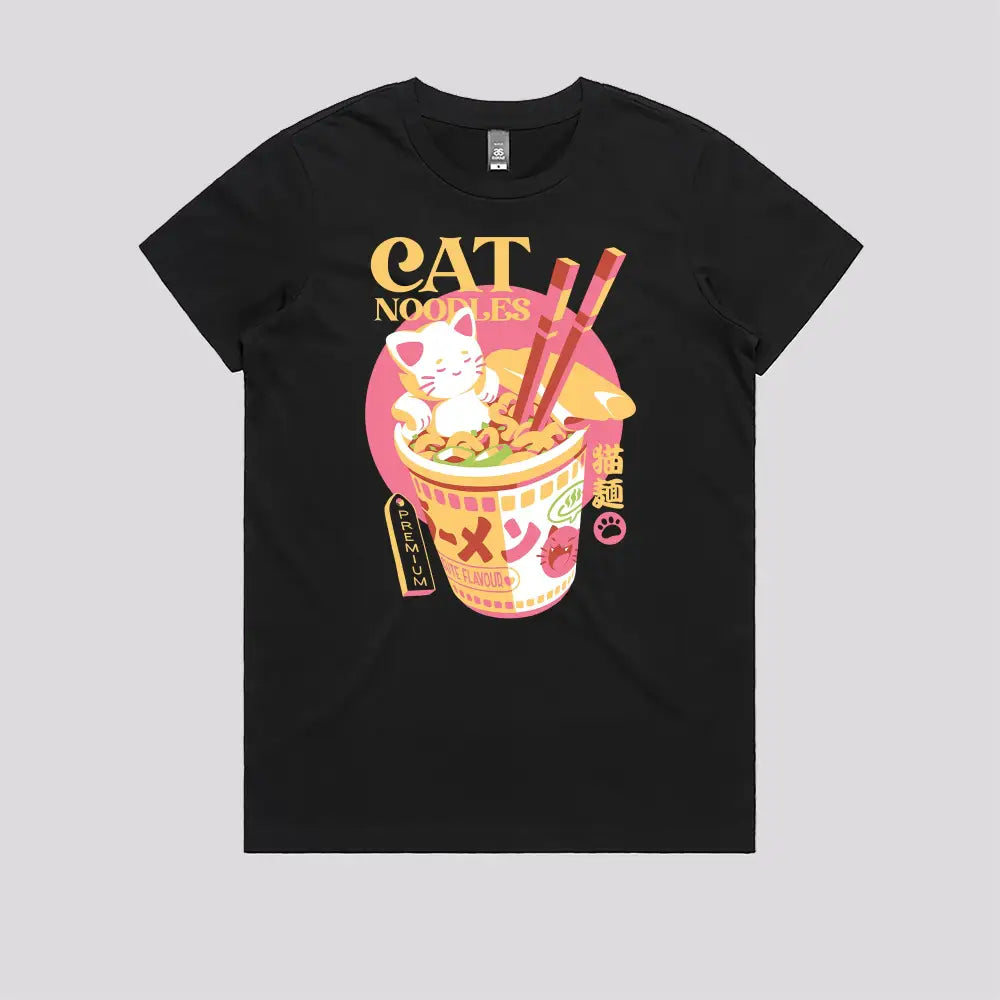 Cat Noodles T-Shirt - Limitee Apparel