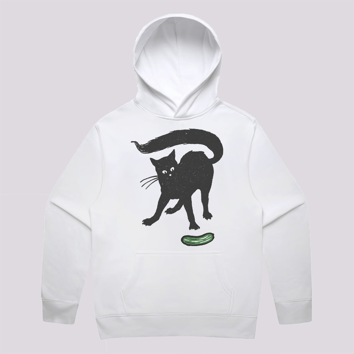 Cat and Pickle Hoodie | Cool Graphic Hoodie Australia