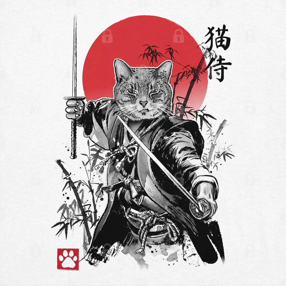 Catsumoto Meowsashi T-Shirt - Limitee Apparel