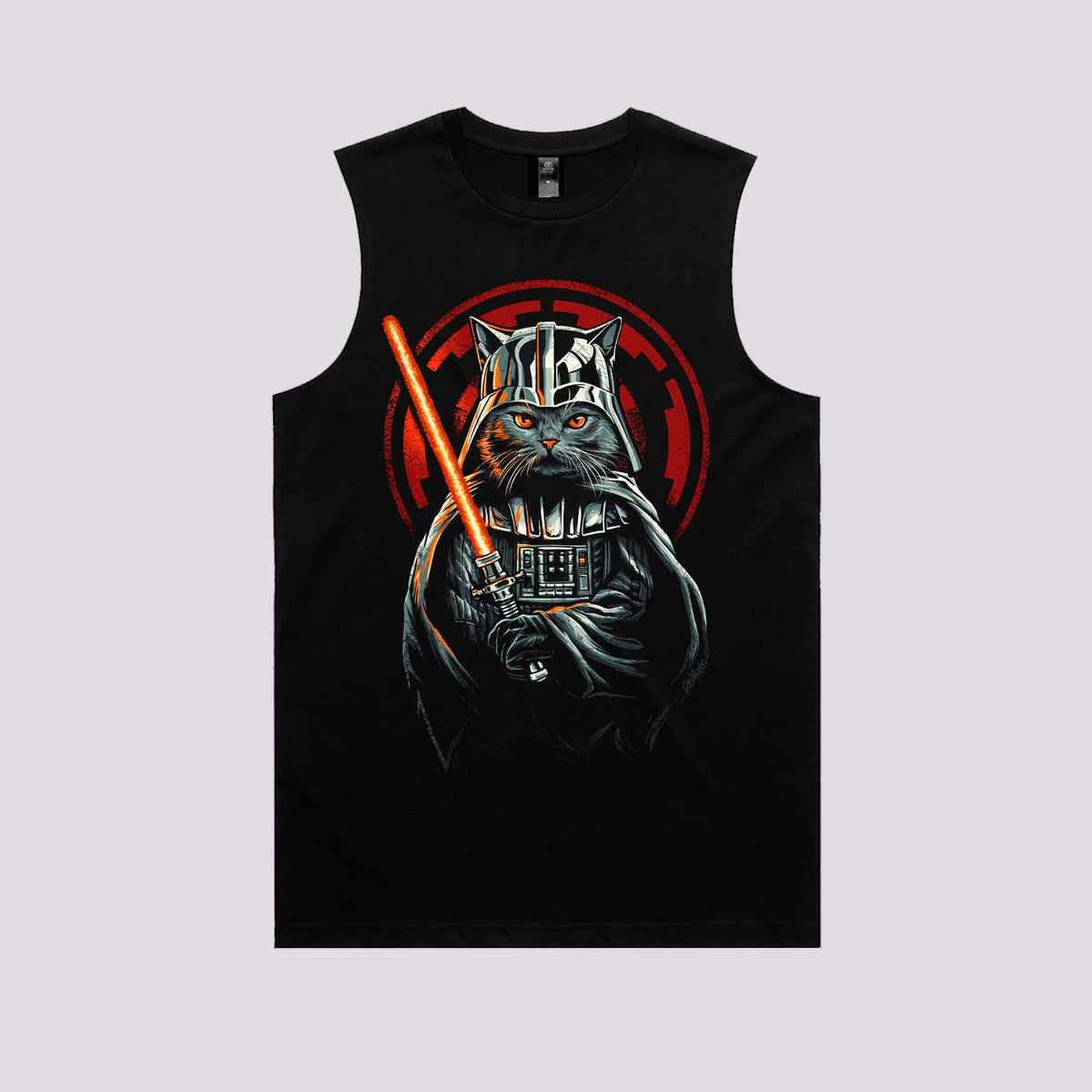 Cat Vader Graphic Tee