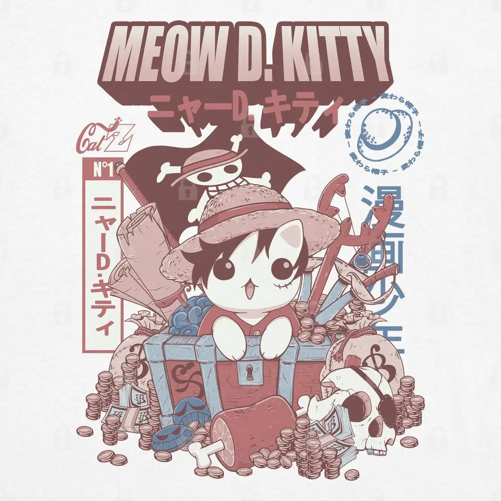 CatZ Meow D. Kitty T-Shirt | Anime T-Shirts