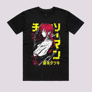 Anime T-Shirts Australia | Chainsaw Man Makima T-Shirts